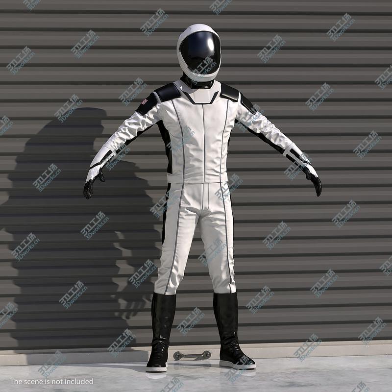 images/goods_img/20210313/Futuristic Astronaut Space Suit 3D model/5.jpg